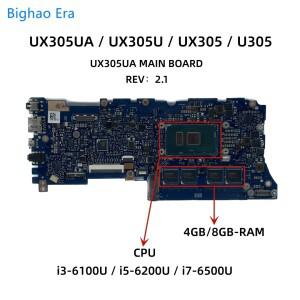[로로구대]ASUS ZenBook 노트북용 메인 보드 UX305UA UX305 UX305U UX305UA i3-6100U i5-6200U i7-6500U CP