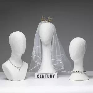 마네킹 머리 두상 행거 남녀공용 악세사리 거치대 마스크 디스플레이