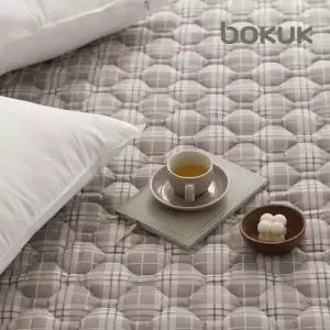 보국 워셔블 전기요 침대 전기매트 커피브라운