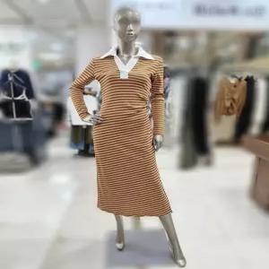 제시뉴욕 세이브존04 카라배색 스트라이프 원피스 AE85OQ2530OQ