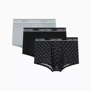 [Calvin Klein Underwear](강남점)25 FW CK 남성 마이크로 플러스 로우 라이즈 트렁크 3PK 세트(NP2752O...