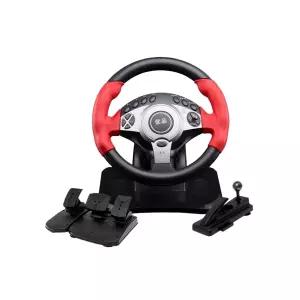 PC용 레이싱 휠 컨트롤러 페달 시뮬레이터 게임 핸들 운전대 시스템