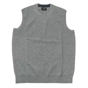 갤러리아 (레노마셔츠)25F/W 워셔블 기본 변형넥 베스트RPFSW1-901-GY