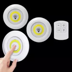 LED 라이트 조명 3P 세트 리모컨 포함 터치등 무드등 수면등 DIY조명 (WFIX6JI)