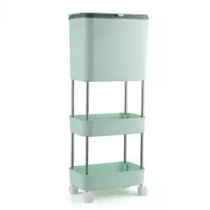 분리수거휴지통 이동식 재활용 쓰레기통 (WFJYGD6)