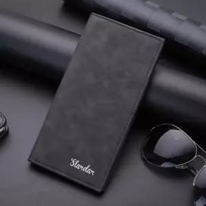 남성 PU소재 슬림 장지갑 얇은 지갑 가죽 아트박스 (WFK30EQ)