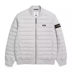 [내셔널지오그래픽] N241MDW910 파나로카 남성 경량 구스 다운 점퍼 ICE GREY