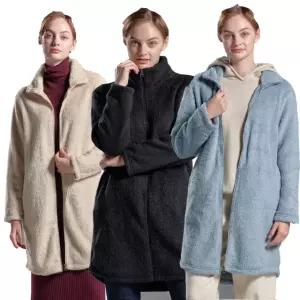 EXR 여성 보아 후리스 롱자켓 3종 선택