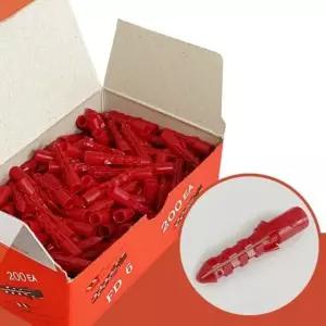 콘크리트 칼블럭 적색 200입 피스 (WFK5CYB)