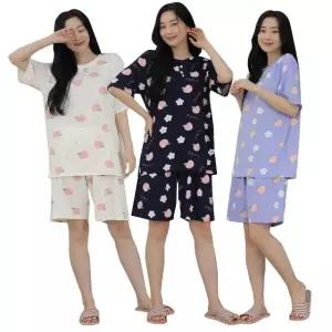 남성 반팔 냉감 잠옷 세트 아이스 쿨티 빅사이즈 (WFK7693)