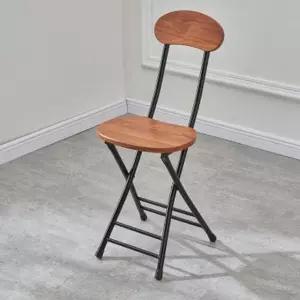 등받이 의자 화장대 간이 스툴 접이식 카페 의자 (WFK76AA)