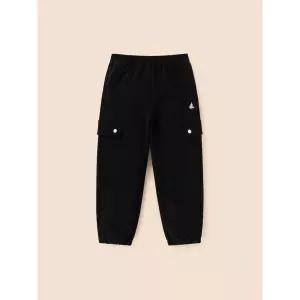 폴리기모 스웨트형 팬츠  블랙 (BI5X21U035)