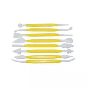 클레이툴 세트 8종 점토 조형 (WFK7GQ7)