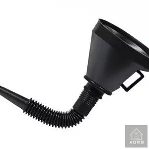차량용 유류 주입 접이식 자바라 깔때기 자동차보조용품 편리주입 연료흘림방지
