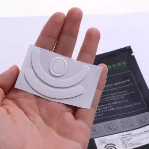 1 세트 마우스 피트 마우스 스케이트 스티커 패드 둥근 글라이드 로지텍 G403 G603 G703 용 곡선 교체