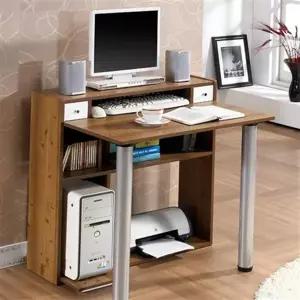 1인용 책상 수납형 서랍형 데스크 거실 컴퓨터 책상 원룸 학생 접이식 좌우형 실용적 받침대 다용도 책꽂이