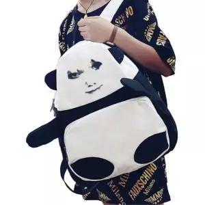 귀여운 싱하형 팬더 가방 미니백팩 코믹백팩 웃긴표정얼굴 캐릭터가방 김관장