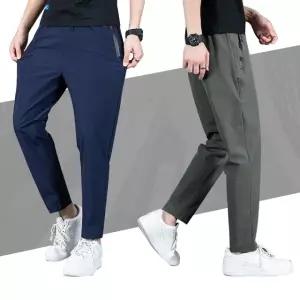 여름 바지 남성 쿨 작업팬츠 트레이닝 고무줄 (WFK80NH)