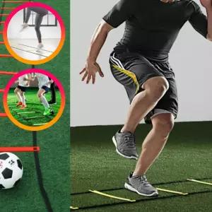 민첩성 훈련 스텝레더 1개 3M 4M 6M 트레이닝사다리 축구교실 2컬러