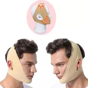 투턱 방지 안면 마사지 밴드 얼굴 리프팅 압박 (WFK84CP)