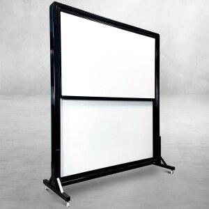 화이트보드 슬라이딩 스탠드 1x 요가 카키색 리프트 칠판 서브 푸시 칠판