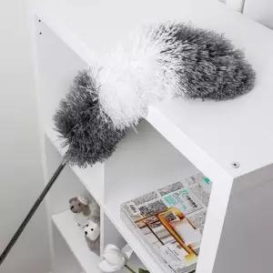 길이조절 먼지떨이 2종세트 청소 먼지제거 먼지털기 조명먼지떨이 정전기흡착먼지떨이