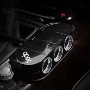 자동차 USB 3구소켓 배터리 전압감지 소켓 자동차배터리 연장소켓 자동차시거잭