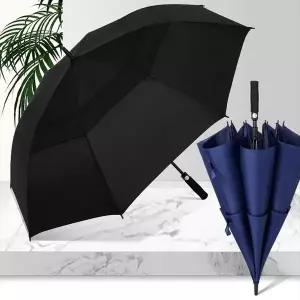 대형 골프 이중방풍 자동장우산 WFFW3KB