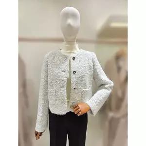 갤러리아 [케네스레이디](E509) 모비아 울 트위드 자켓 (EWJKPL0100)