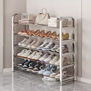 [5단] 다용도 현관 신발정리대 철제 수납 신발정리 선반 수납장 80