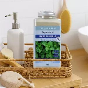 페퍼민트 미용소금 사우나