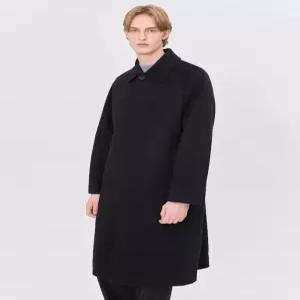 질 스튜어트 뉴욕 남성 24FW [스테디셀러] 네이비 단색 울캐시미어혼방 코트 WYCO4D203N3