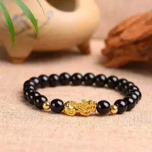 [골드스마일]비휴 불교 염주팔찌 8mm 팔찌 염주