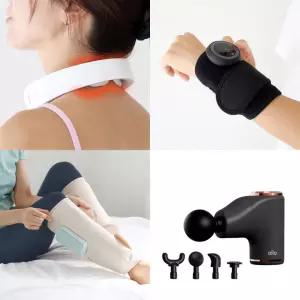 알로코리아 마사지건 EMS 온열 마사지기 목 어깨 손목 승모근 안마기 종아리 전신 선택1