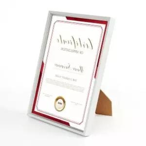a4 상장 액자 벽걸이형 졸업장 입체 (WFC95E4)
