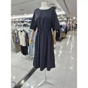 [밀스튜디오] 세이브존04 롱 허리스트링 스판 라운드원피스 LQ7OPV108 (17596405)