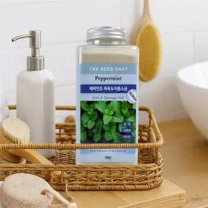 스토리 미용소금 마사지소금 입욕제 페퍼민트 900g