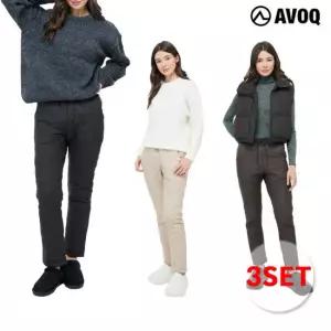 아보크 25FW 최신상 여성용 패딩팬츠 3종