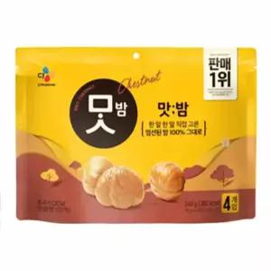 CJ제일제당 맛밤60g 4개입X3봉