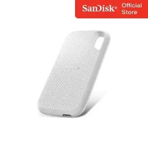 [샌디스크]SOI 익스트림 포터블 외장 SSD 화이트 (1050MB/s) 1TB / SSDE61W 보관용 파우치 증정