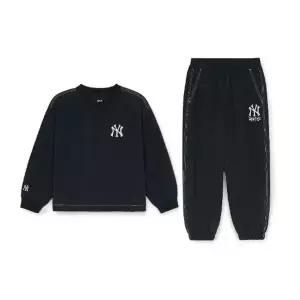 [MLB]M MLB키즈트레이닝세트 NQK 7AS2B0246-50BKS 스트릿 로고 우븐 맨투맨세트 뉴욕양키스