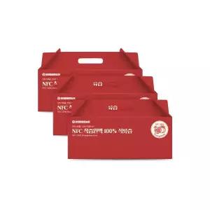 NFC착즙 100 석류즙 과일주스 원액 3박스70mlx90포 2101411 참앤들황토농원 J