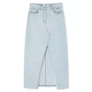 [MSGM] 엠에스지엠 라이트 데님 미디 스커트 (3641MDD234L 247268 82)
