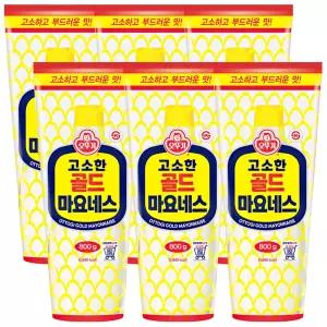 오뚜기 고소한 골드 마요네스 800g x 6개 / 소스 드레싱 마요네즈