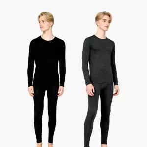 BYC 남성 보디히트 발열 내복 세트 겨울 남자 긴팔 내의 빅사이즈 따뜻한 보온 히트텍 DBS0197