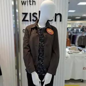 지센 HC41 스웨이드 블루종자켓 JKP921 (41291040)