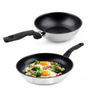 카셀 루반 5중바닥 스텐 프라이팬 / 궁중팬 인덕션겸용 자일란코팅 스텐팬