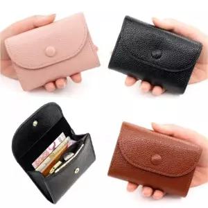 선물하기 좋은 고급 패키지 똑딱 버튼 카드지갑 지폐지갑