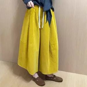 [아리엘스타일]5컬러 겨울 와이드핏 코듀로이 오니스코듀로이팬츠