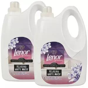 레노아 섬유유연제 4L 2개 릴렉싱 화이트 머스크향 호텔 유연제 코스트코 gx